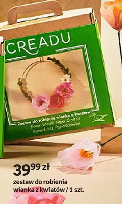 Zestaw do robienia wianka z kwiatów promocja w Empik