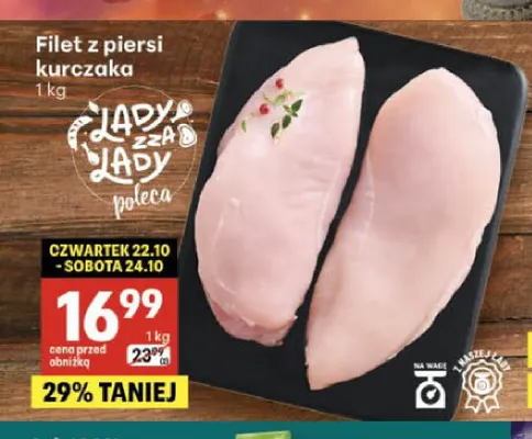 Filet z piersi kurczaka promocja w Delikatesy Centrum