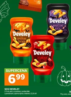 Sos upiorna dynia z imbirem Develey promocja w Stokrotka
