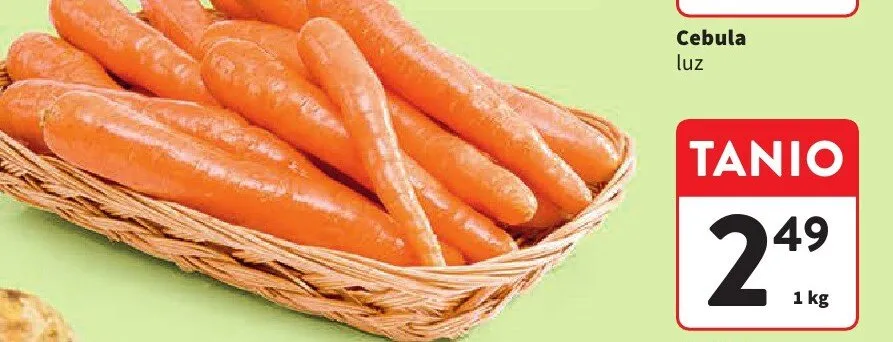 Marchew luz Intermarche promocja w Intermarche