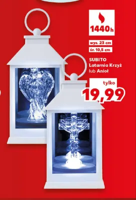 Latarnia Krzyż Subito promocja w Kaufland