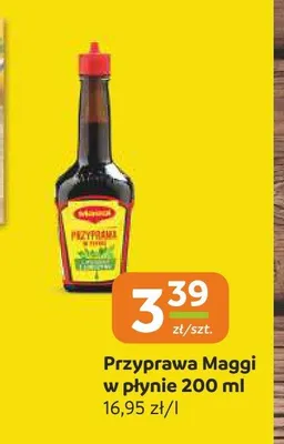 Przyprawa Maggi w płynie promocja w Społem Częstochowa
