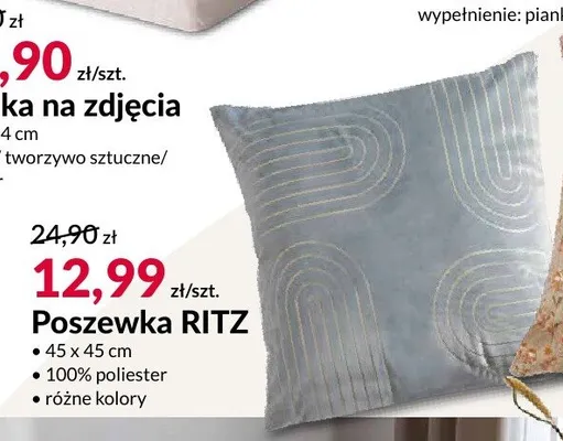 Poszewka RITZ 45x45 cm promocja w Salony Agata