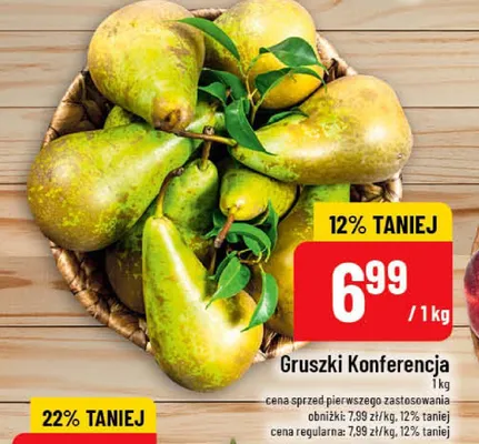 Gruszki Konferencja promocja w POLOmarket