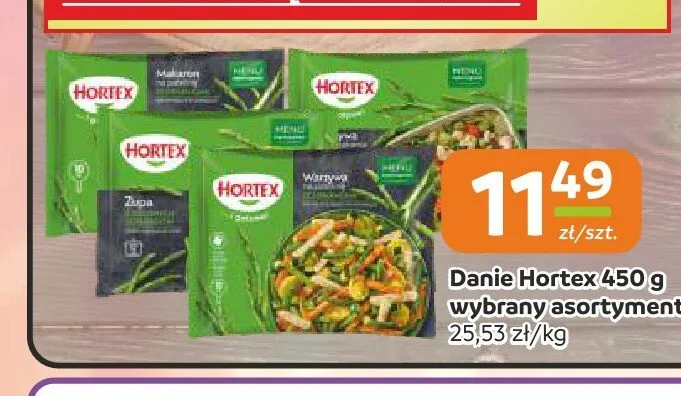 Danie mrożone Hortex promocja w Społem Częstochowa