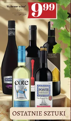 Wino czerwone Valle Central promocja w POLOmarket