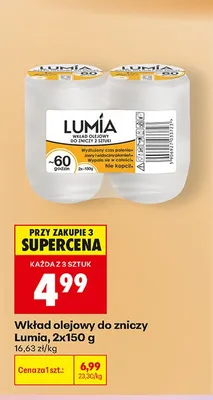 Wkład olejowy do zniczy Lumia 2-pak promocja w Biedronka