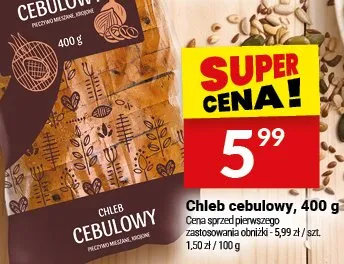 Chleb cebulowy promocja w Twój Market
