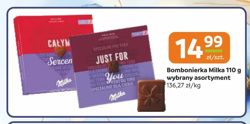Bombonierka Milka promocja w Gama