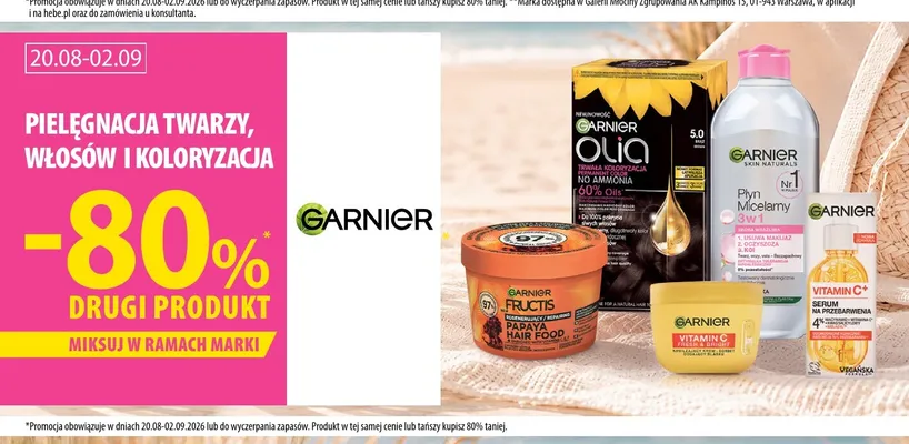 Farba do włosów Garnier Olia promocja w Hebe
