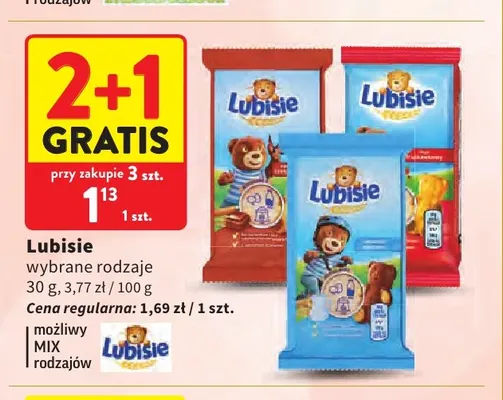 Ciastko Lubisie czekoladowe promocja w Intermarche