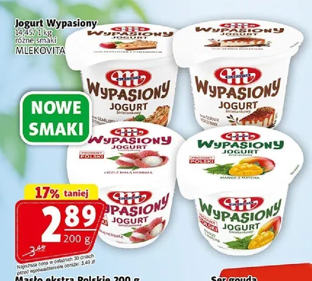 Jogurt Wypasiony sernik korzenny Mlekovita promocja w Prim Market