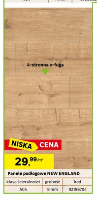 Panele podłogowe Artens New England 8 mm AC4 promocja w Leroy Merlin