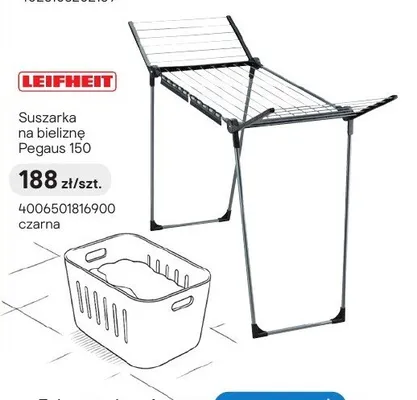 Suszarka na bieliznę Leifheit Pegasus 150 promocja w Castorama