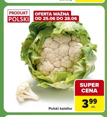 Kalafior polski promocja w Carrefour Express