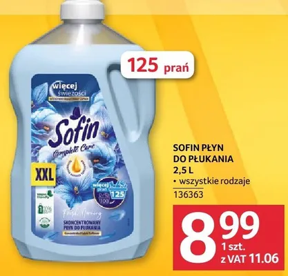 Płyn do płukania Sofin promocja w Selgros