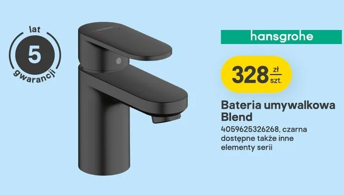 Bateria umywalkowa Hansgrohe Blend promocja w Castorama