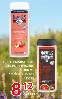 Żel pod prysznic Le Petit Marseillas 400ml promocja w Selgros