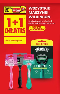 Maszynki Wilkinson promocja w Biedronka