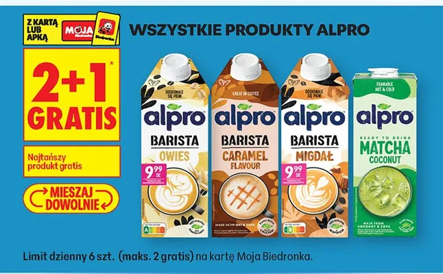Napój Barista Owies promocja w Biedronka