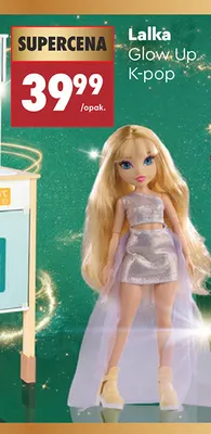 Lalka Glow Up K-pop promocja w Biedronka
