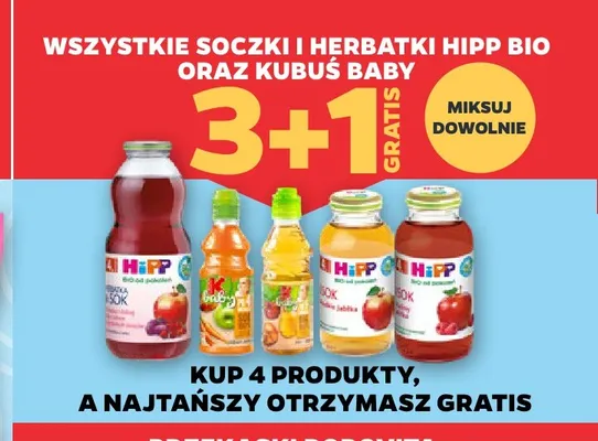 Sok Kubuś Baby promocja w Netto