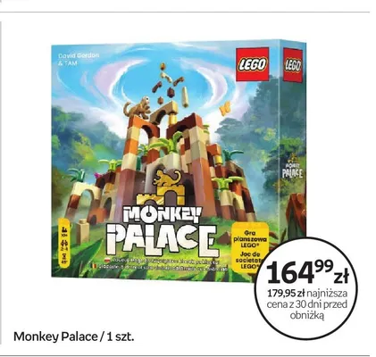 Gra planszowa LEGO Monkey Palace promocja w Empik