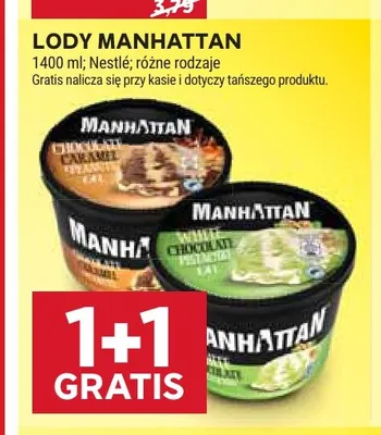 Lody Manhattan promocja w Stokrotka