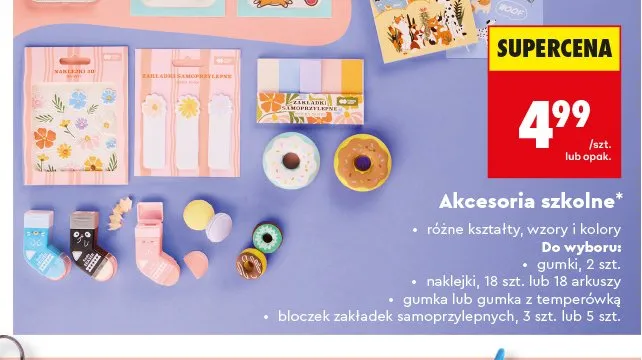 Akcesoria szkolne Happy Color promocja w Biedronka