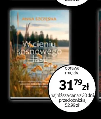 Książka W cieniu sosnowego lasu Anna Szczęsna promocja w Empik