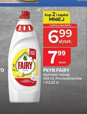 Płyn do naczyń Fairy promocja w Chorten