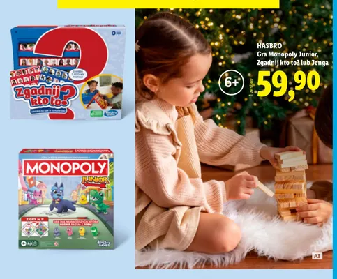 Gra Monopoly Junior Hasbro promocja w Lidl