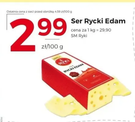 Ser Rycki Edam SM Ryki promocja w Frac