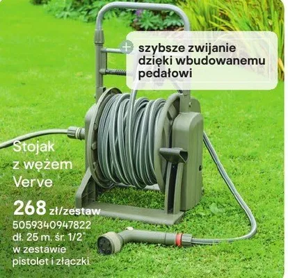 Stojak z wężem promocja w Castorama