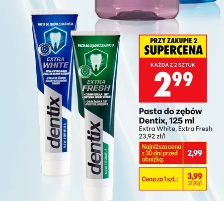 Pasta do zębów Extra Fresh promocja w Biedronka