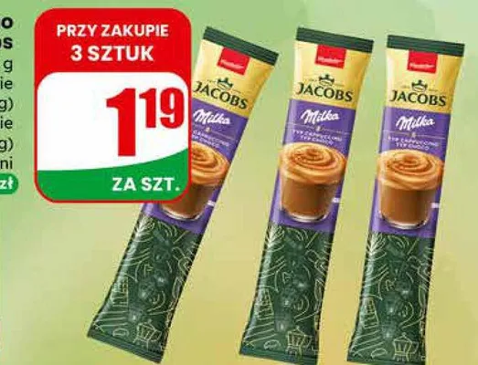Kawa cappuccino Milka Choco  promocja w Dino