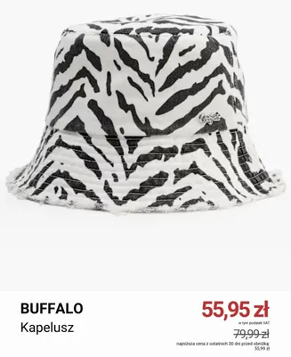 Kapelusz Buffalo promocja w Deichmann