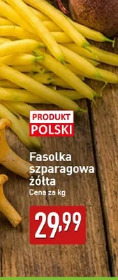 Fasolka szparagowa żółta polska promocja w Aldi