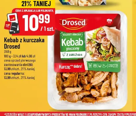 Kebab pieczony z kurczaka Drosed promocja w POLOmarket