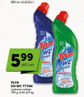 Płyn do WC Tytan promocja w ABC