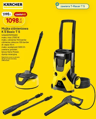 Myjka ciśnieniowa Kärcher K 5 Basic T 5 promocja w Castorama