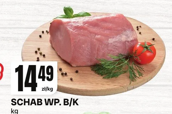 Schab wp. b/k promocja w Chorten