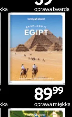 Książka Egipt Lonely Planet Pascal promocja w Empik