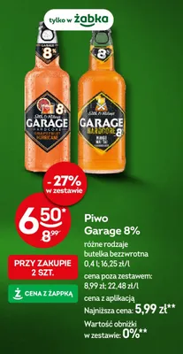 Piwo Garage Hardcore Mango Mai Tai 8% promocja w Żabka