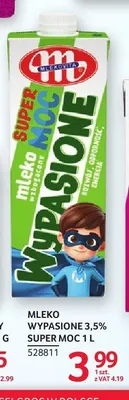 Mleko Wypasione 3,5% Super Moc Mlekovita 1l promocja w Selgros