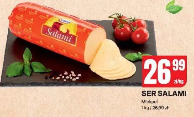 Ser Salami promocja w Chorten
