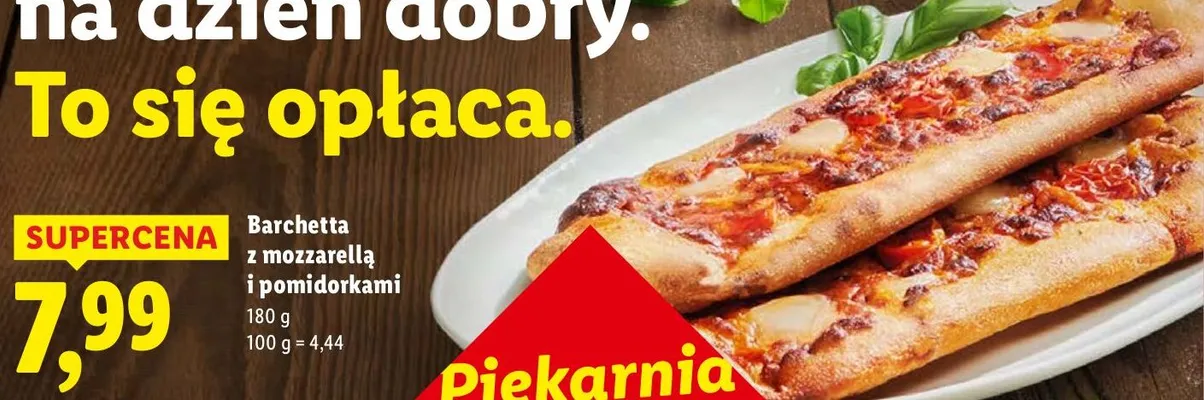 Barchetta z mozzarellą i pomidorkami promocja w Lidl