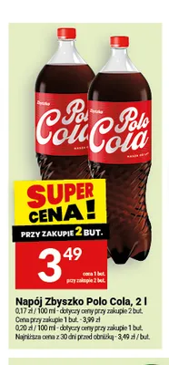 Napój Zbyszko Polo Cola promocja w Twój Market