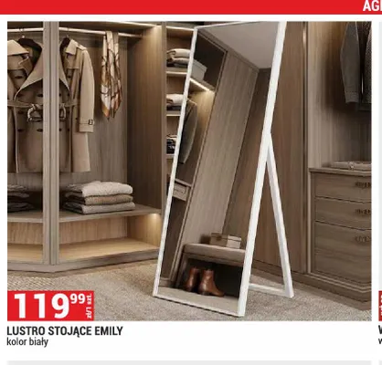 Lustro stojące Emily promocja w Merkury Market