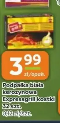 Podpałka biała kerozynowa Expressgrill kostki promocja w Gama